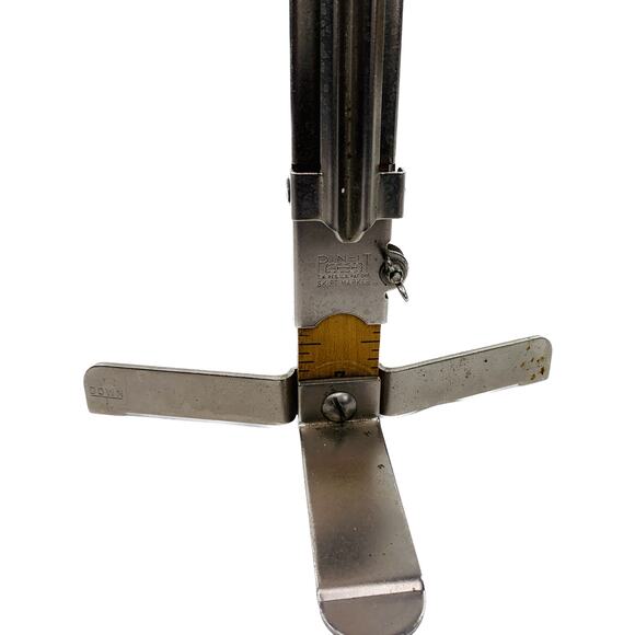 Vintage Pin-It Skirt Marker 7-20" Wood & Metal Adjustable Hemming Tool - Picture 8 of 9